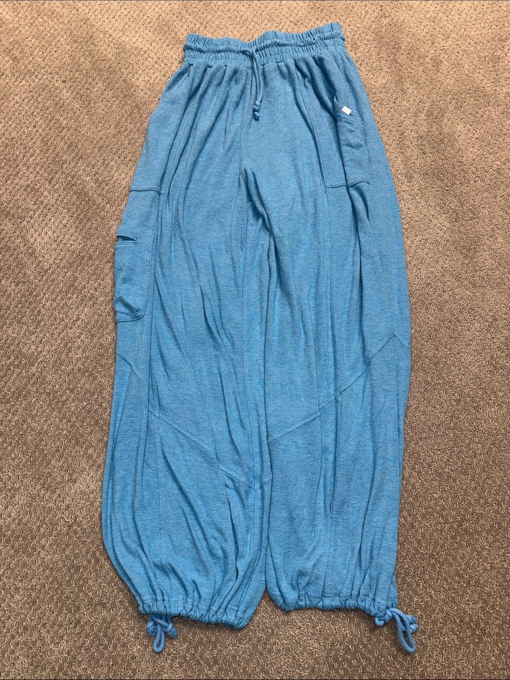 Urban Outfitters Out fron Under Blue Cargo Lounge Pant Size Small